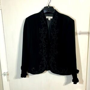 Coldwater Creek black dress jacket